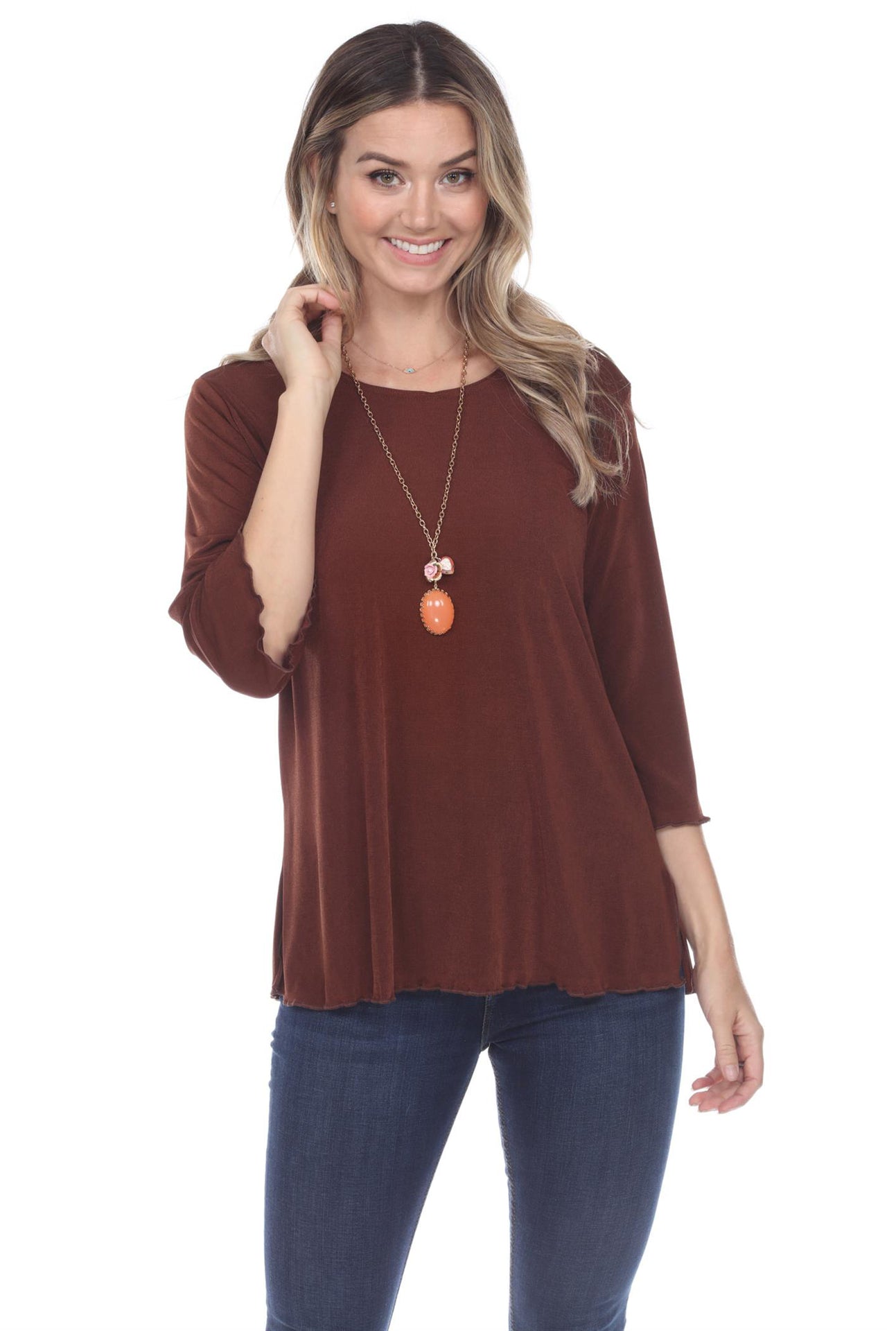 Jostar Stretch Merrow Quarter Sleeve Top