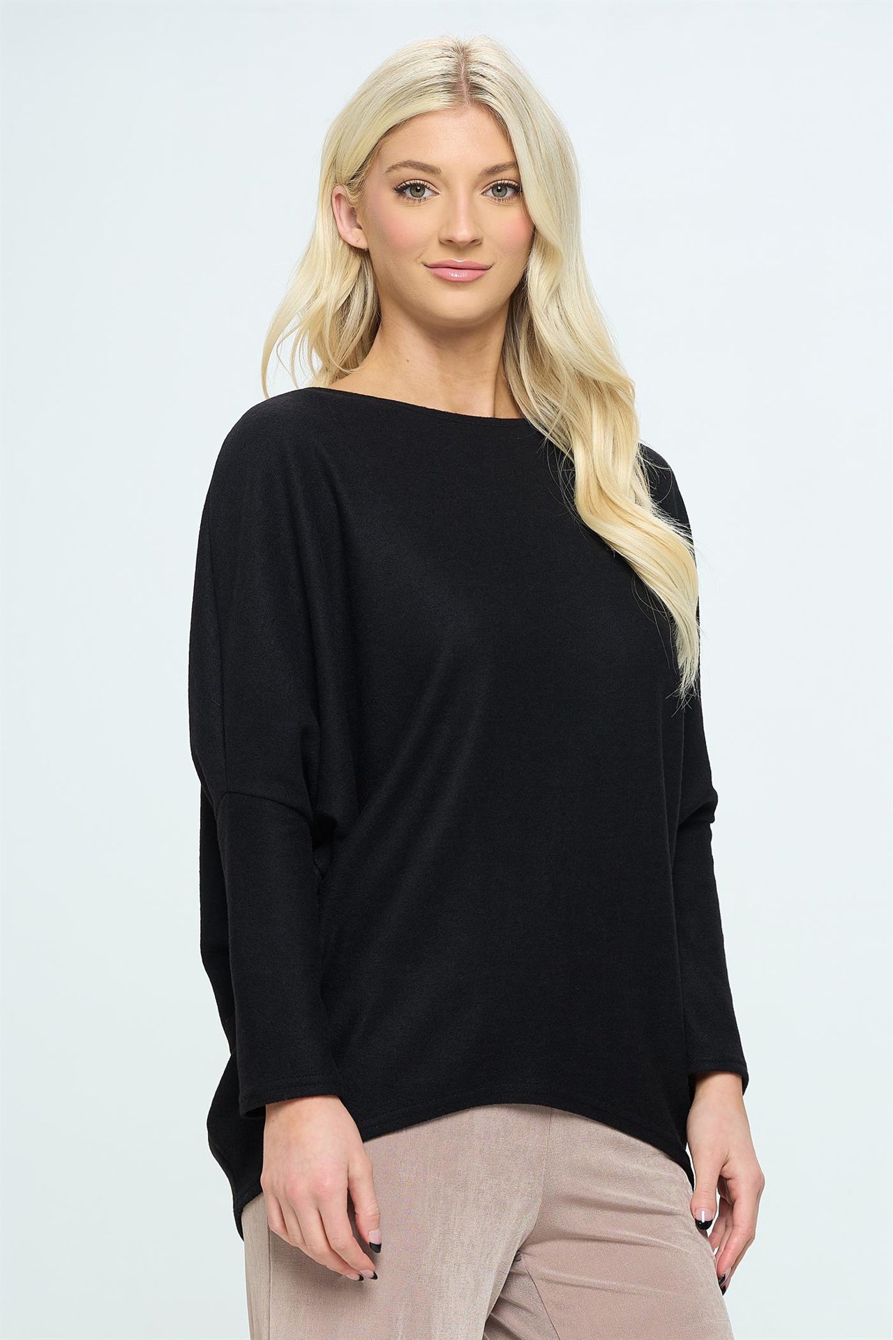 Jostar USA Mir Brushed Dolman Blouse 3070MB-LRS1