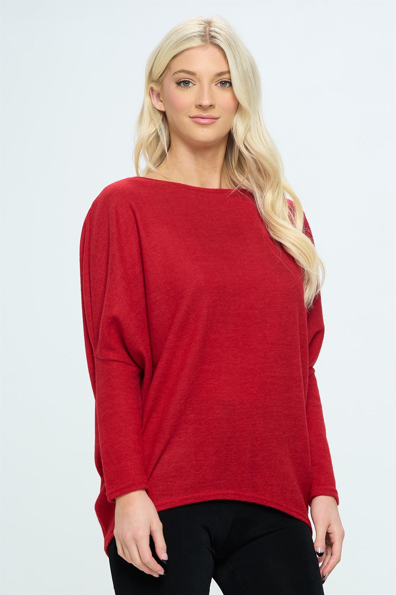 Jostar USA Mir Brushed Dolman Blouse 3070MB-LRS1