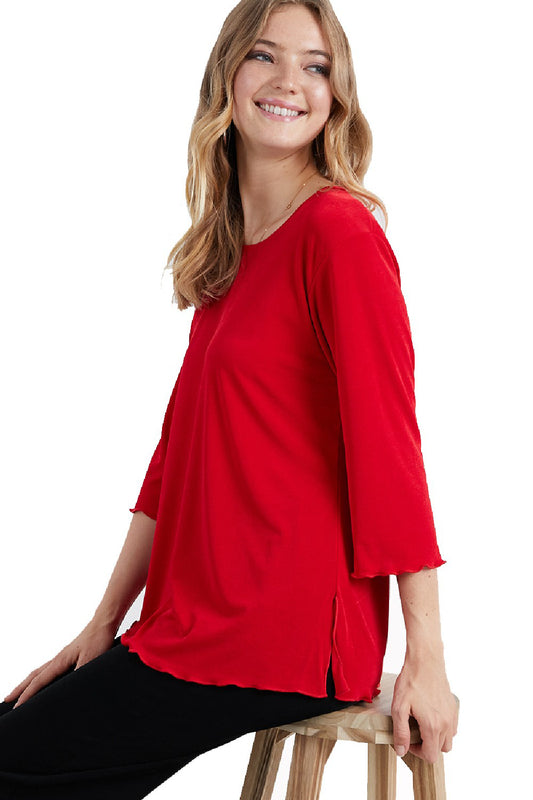 Jostar Stretch Merrow Quarter Sleeve Top