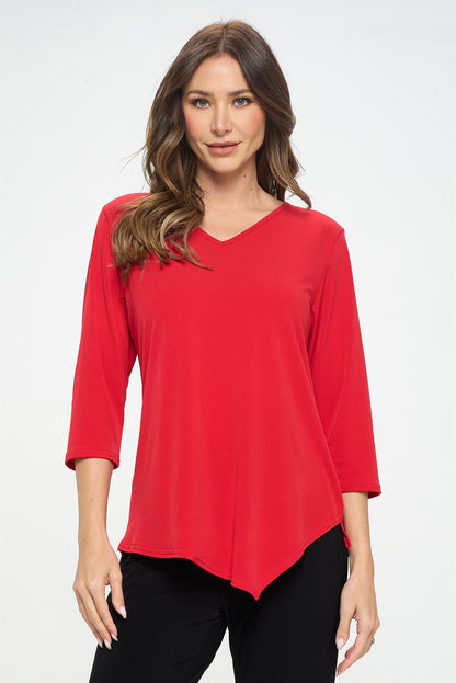 Jostar Point V-Neck Top