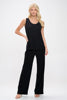 Jostar Cotton Acetate Wide Leg Pants