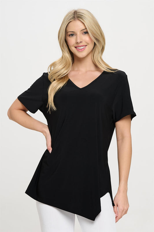 Jostar HIT Point V-Neck Shortsleeve Blouse