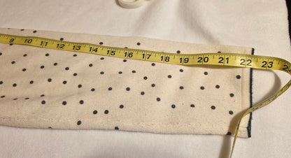 Drapers & Damon Women's 2Piece Polka Dot Sleeveless/ Longsleeve Cartigan Size Large Sweater