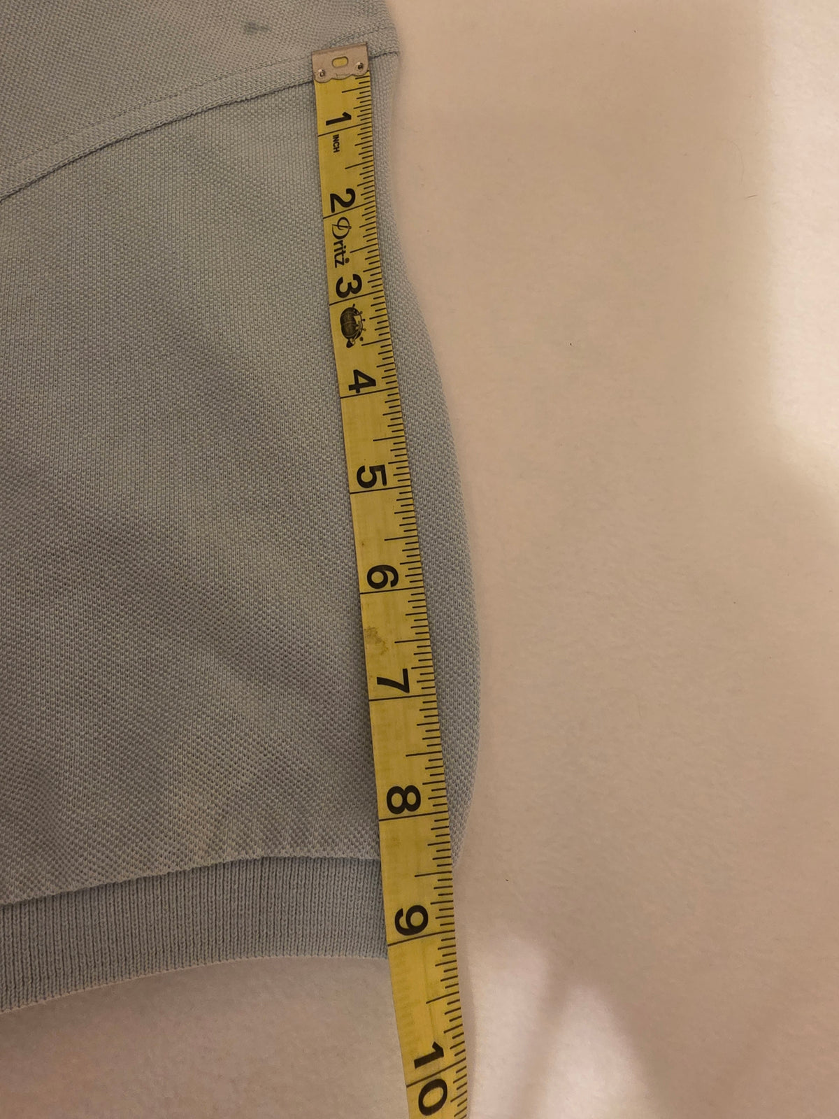 Brooks Brothers Women Sky Blue Pullover 3 Button Collared Large Polo Top