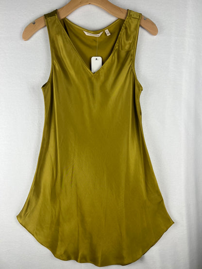 Soft Surroundings Amber Green Illampu Tunic Tank NWT