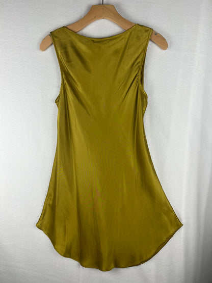 Soft Surroundings Amber Green Illampu Tunic Tank NWT