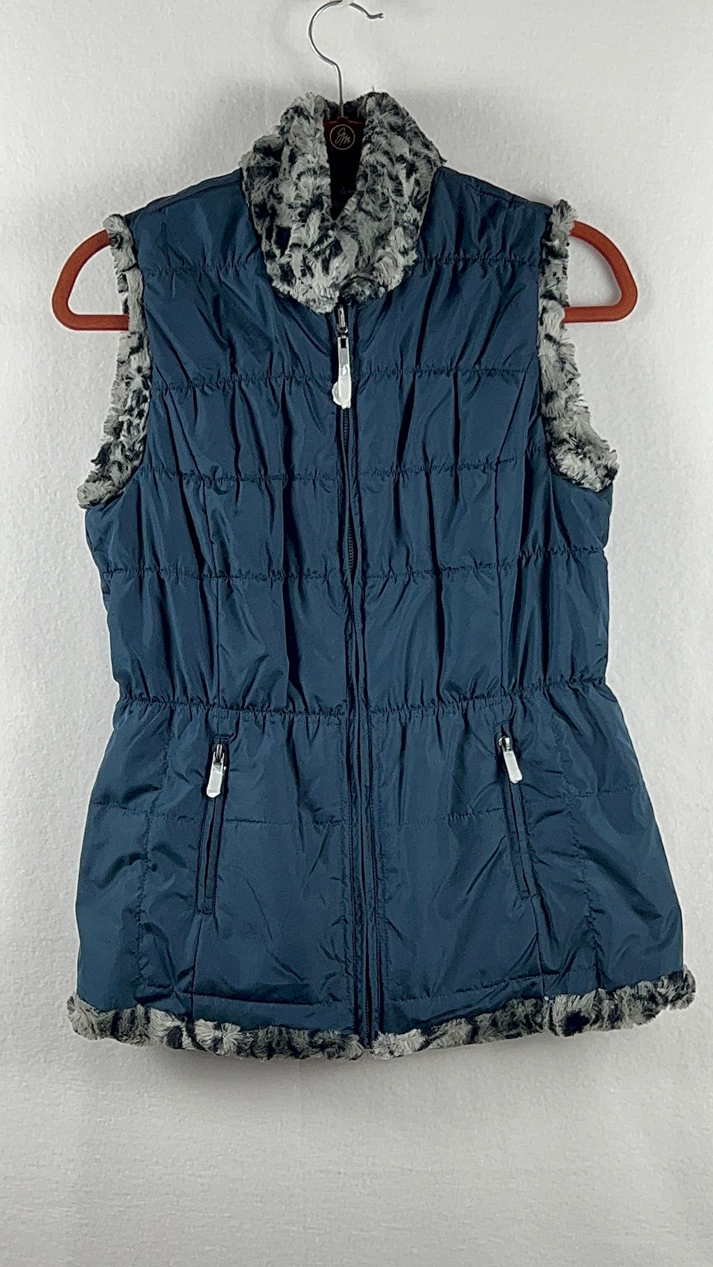 Faux Fur Reversible Vest NWT