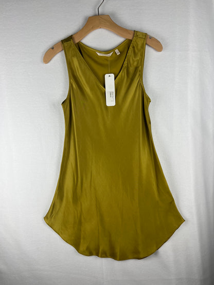 Soft Surroundings Amber Green Illampu Tunic Tank NWT