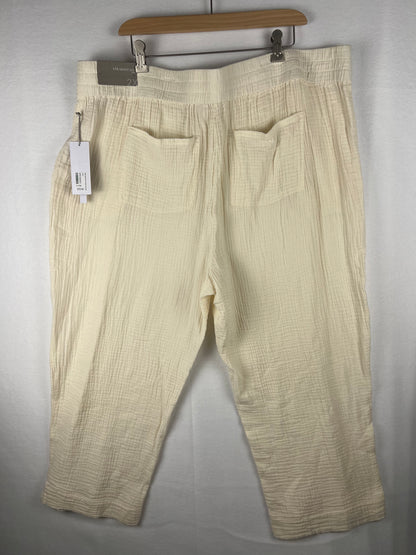 Soft Surroundings Beach Bound Pull On Crop Pant NWT SZ 22