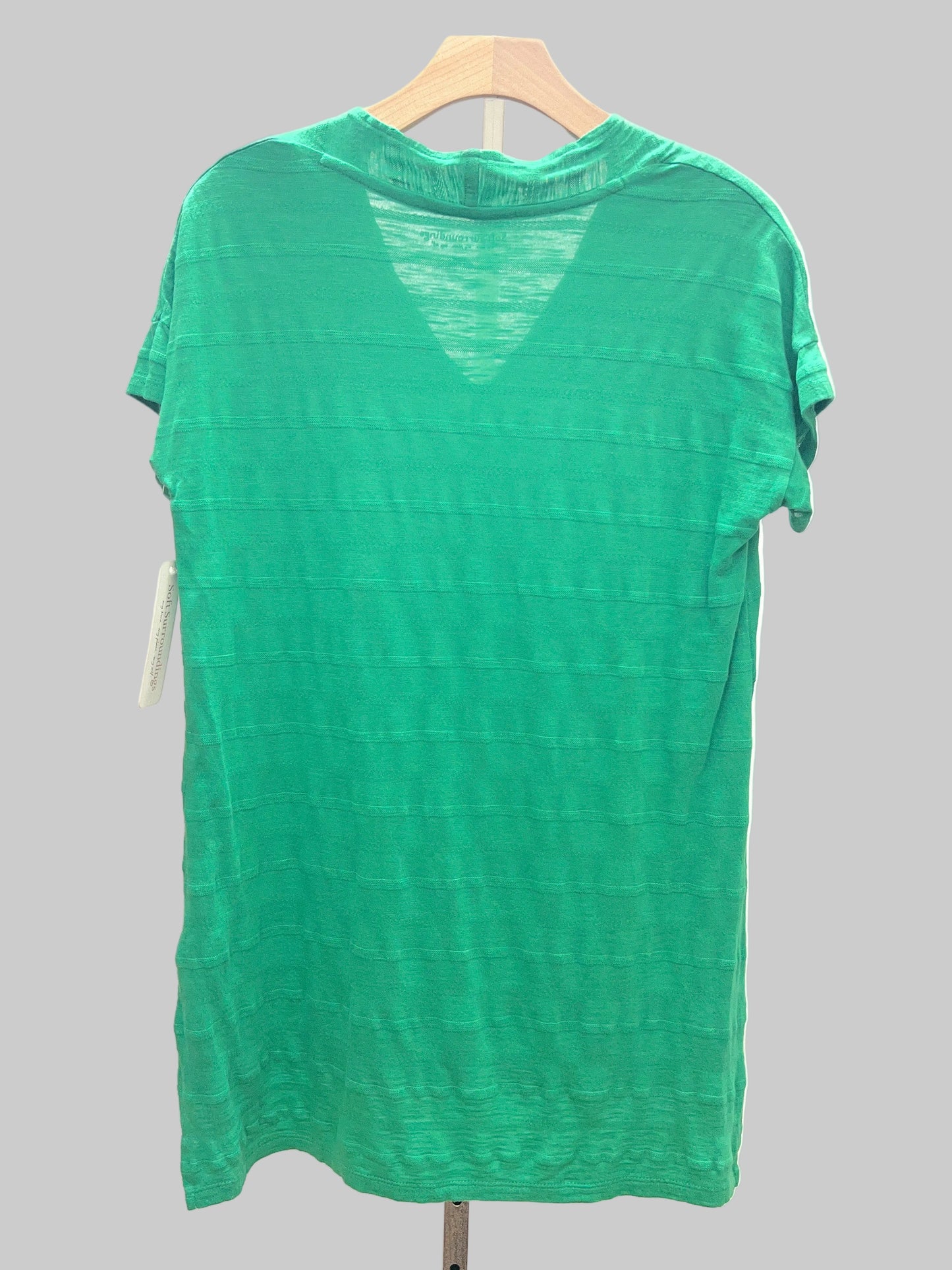 Soft surroundings jellybean, green carefree, extra small blouse.  NWT. ￼