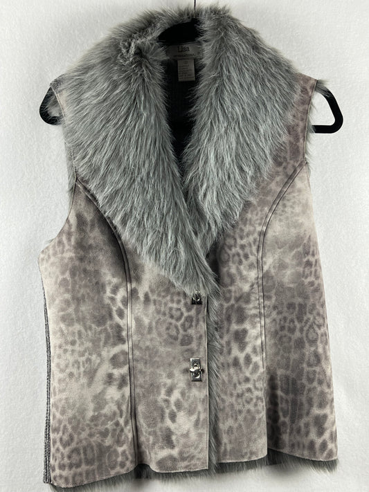 Lisa International Faux Fur Vest (preowned)