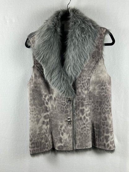 Lisa International Faux Fur Vest (preowned)