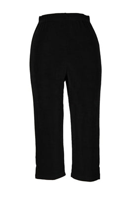 Jostar Capri pant - black - acetate/spandex