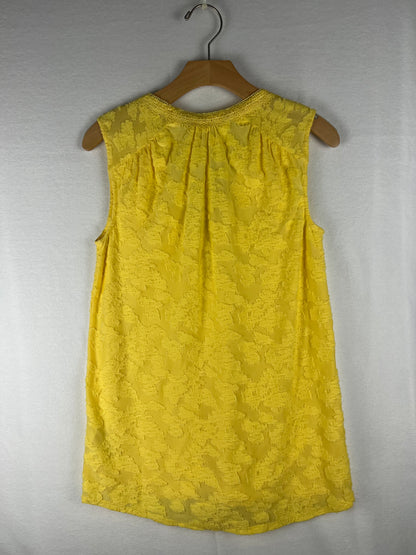 Soft Surroundings Ange Lemon Drop Blouse NWT