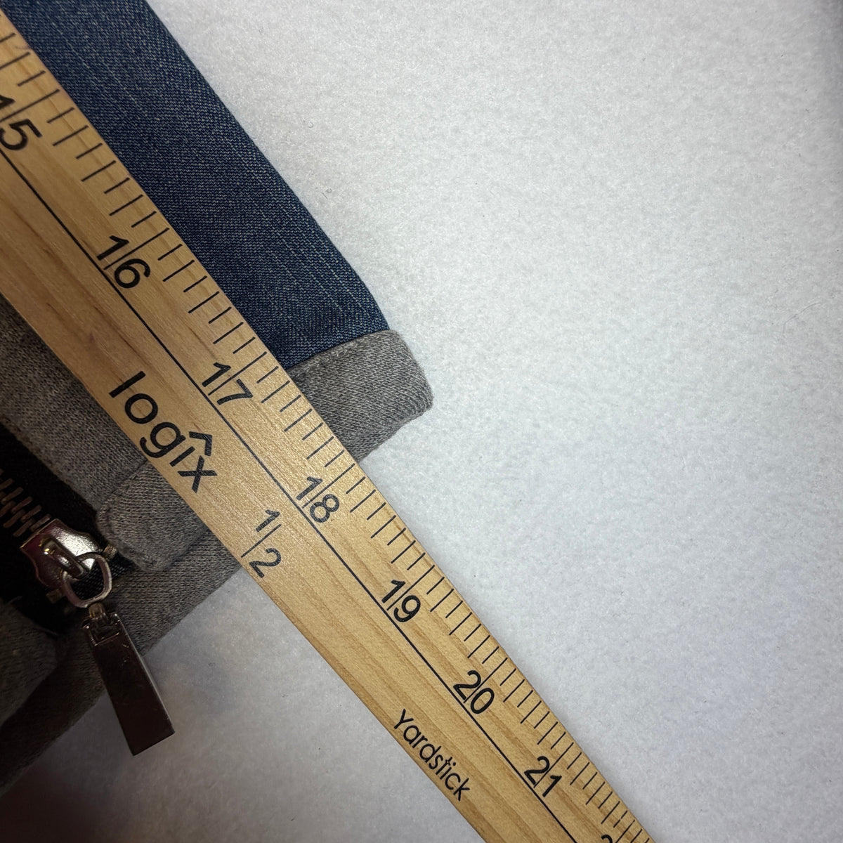 Bleu Bayou jacket label and detail photo