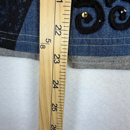 Bleu Bayou jacket detail photo