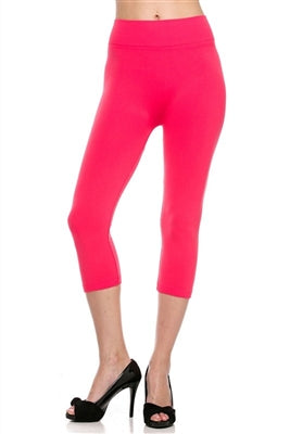 Capri Leggings - assorted colors - nylon/spandex