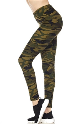 Leggings - camouflage - polyester/spandex