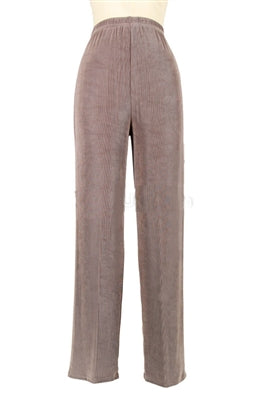 Pants - taupe - acetate/spandex