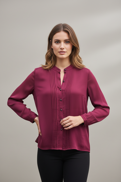 Soft Surroundings Merlot Capizzi Top NWT