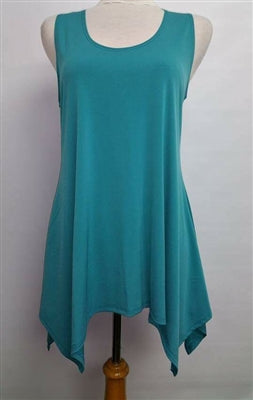 Jostar Two point tank top - jade - polyester/spandex